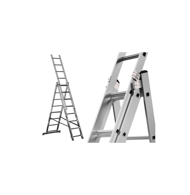 DRABINA ALUMINIOWA ALVE 8608 3X8